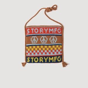 STORY mfg. Stash Bag Orange Peace Power